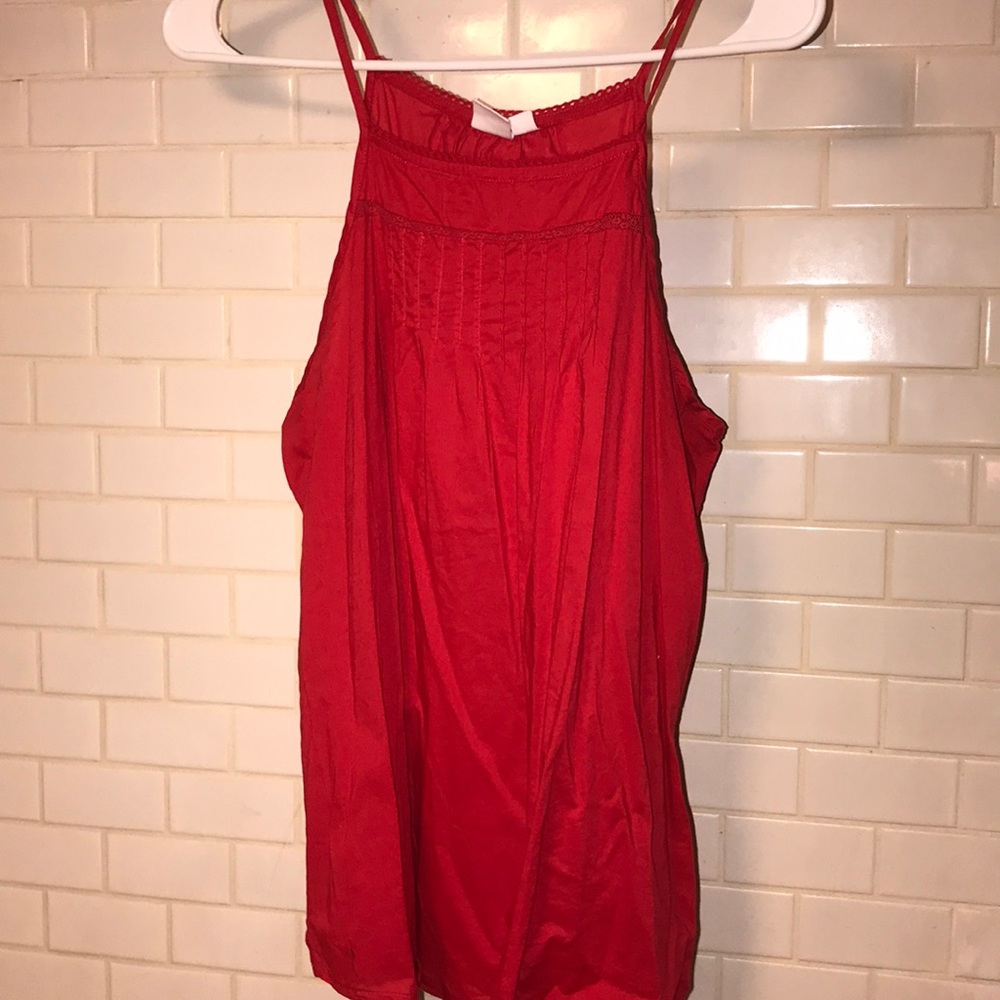 Gap red summer blouse